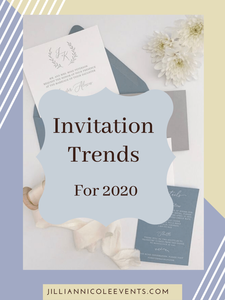 Invitation Trends for 2020/2021