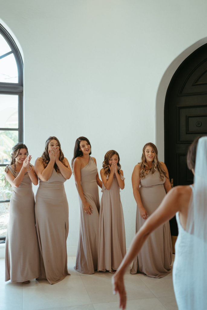 Taupe Bridesmaid Dresses